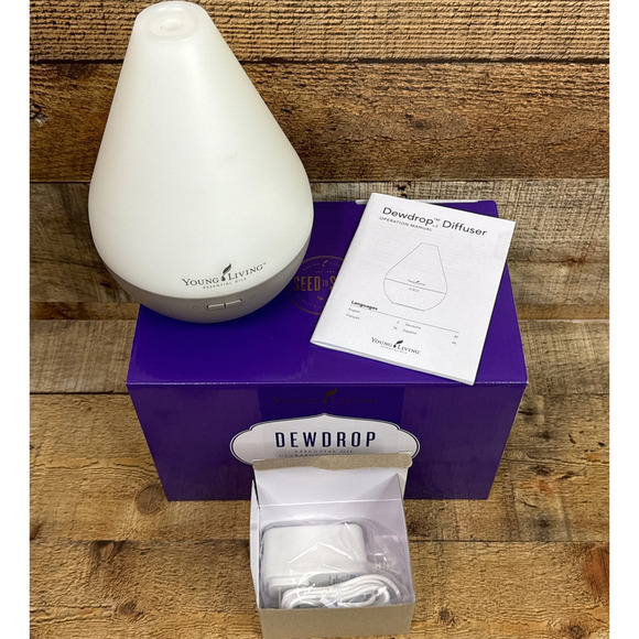 Young Living Essential Oils Dewdrop Ultrasonic Diffuser New in Box - Picture 4 of 4
